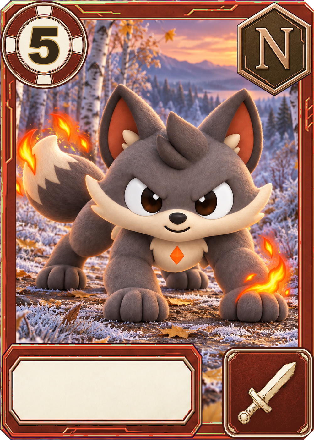 マグマウルフのカード画像