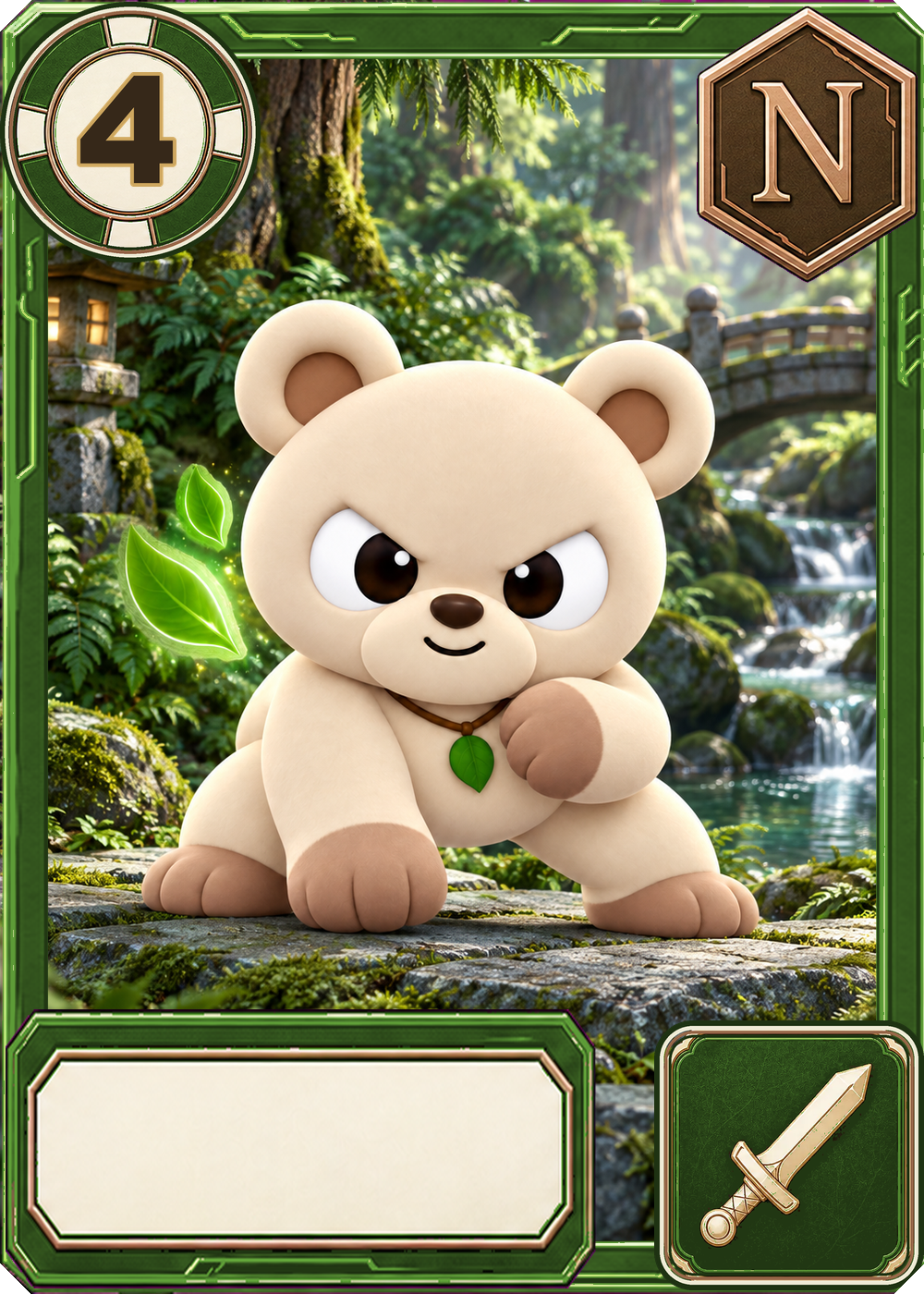 シロクマのカード画像
